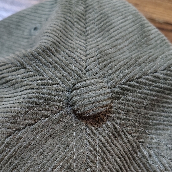 Diamond Supply Hat Green Corduroy Logo - Picture 3 of 7